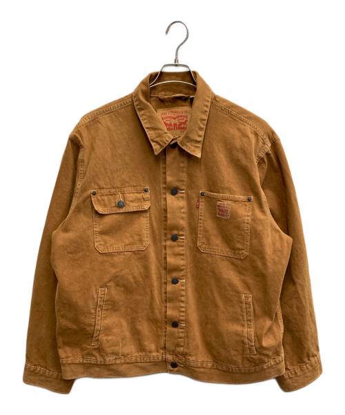 LEVI'S（リーバイス）LEVI'S (リーバイス) ダック トラッカージャケット ブラウン サイズ:Lの古着・服飾アイテム