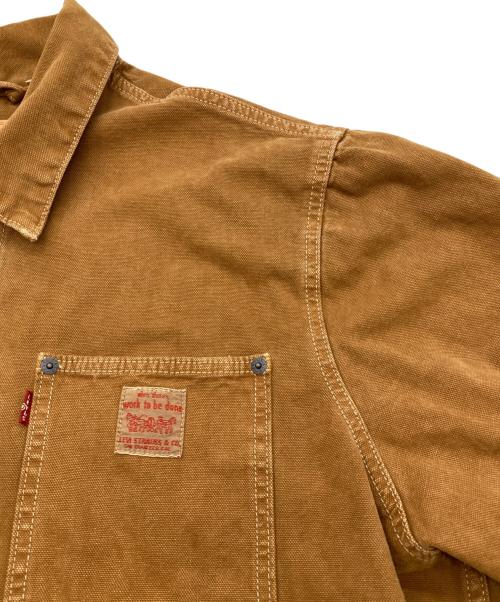 LEVI'S（リーバイス）LEVI'S (リーバイス) ダック トラッカージャケット ブラウン サイズ:Lの古着・服飾アイテム