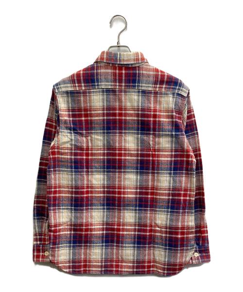 SUGAR CANE（シュガーケーン）SUGAR CANE (シュガーケーン) チェックネルシャツ レッド サイズ:Mの古着・服飾アイテム