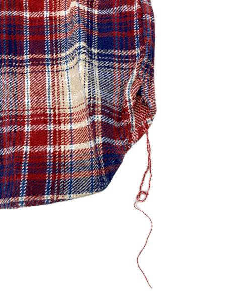 SUGAR CANE（シュガーケーン）SUGAR CANE (シュガーケーン) チェックネルシャツ レッド サイズ:Mの古着・服飾アイテム