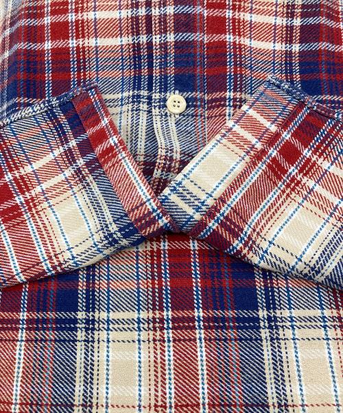 SUGAR CANE（シュガーケーン）SUGAR CANE (シュガーケーン) チェックネルシャツ レッド サイズ:Mの古着・服飾アイテム