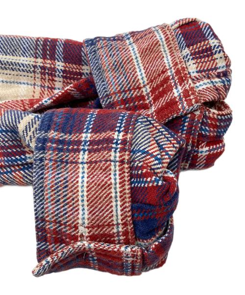 SUGAR CANE（シュガーケーン）SUGAR CANE (シュガーケーン) チェックネルシャツ レッド サイズ:Mの古着・服飾アイテム