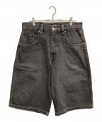FUBUフブ）の古着「デニムショーツ」｜グレー