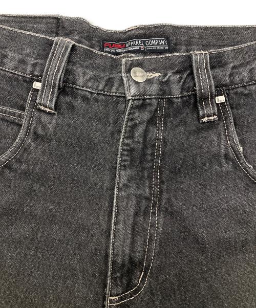 FUBU（フブ）FUBU (フブ) デニムショーツ グレー サイズ:34の古着・服飾アイテム