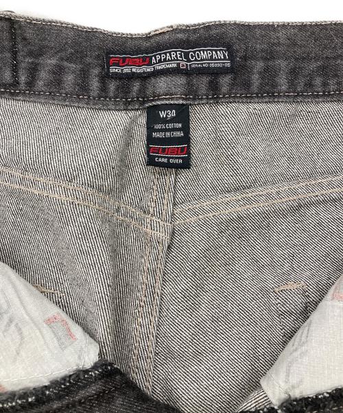 FUBU（フブ）FUBU (フブ) デニムショーツ グレー サイズ:34の古着・服飾アイテム