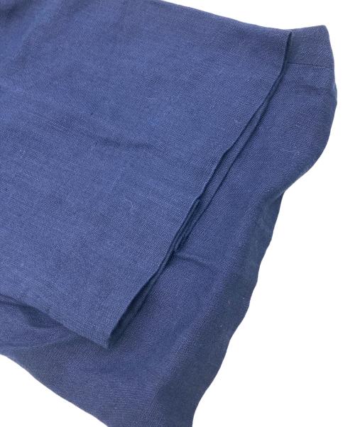 POLO RALPH LAUREN（ポロ・ラルフローレン）POLO RALPH LAUREN (ポロ・ラルフローレン) リネンタックパンツ ネイビー サイズ:38/32の古着・服飾アイテム
