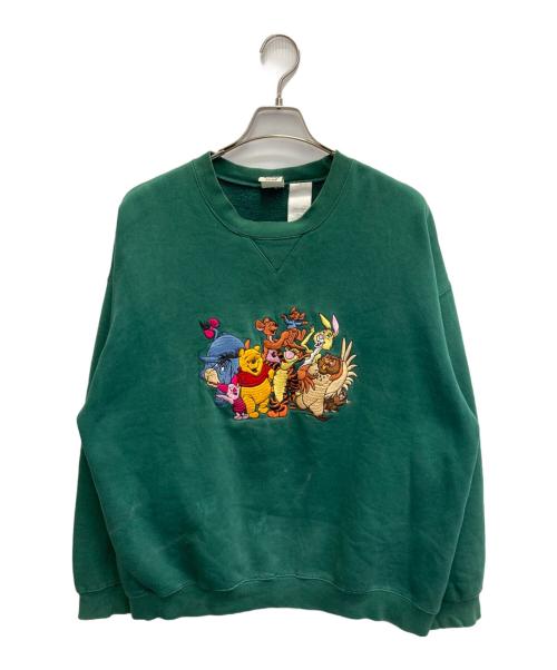 Disney STORE（ディズニーストア）Disney STORE (ディズニーストア) スウェット グリーン サイズ:Lの古着・服飾アイテム