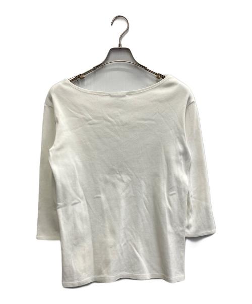 EVERYDAY I LIKE.（エヴリデイ アイ ライク）EVERYDAY I LIKE. (エヴリデイ アイ ライク) ボートネックTシャツ ホワイト サイズ:下記参照の古着・服飾アイテム