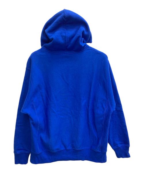 Champion REVERSE WEAVE（チャンピオン リバース ウィーブ）Champion REVERSE WEAVE (チャンピオン リバース ウィーブ) The Almeda Club (ザアラメダクラブ) Box Logo Hoodie ネイビー サイズ:Lの古着・服飾アイテム