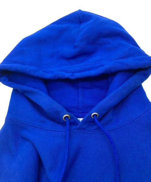 Champion REVERSE WEAVE（チャンピオン リバース ウィーブ）Champion REVERSE WEAVE (チャンピオン リバース ウィーブ) The Almeda Club (ザアラメダクラブ) Box Logo Hoodie ネイビー サイズ:Lの古着・服飾アイテム