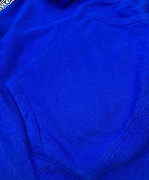 Champion REVERSE WEAVE（チャンピオン リバース ウィーブ）Champion REVERSE WEAVE (チャンピオン リバース ウィーブ) The Almeda Club (ザアラメダクラブ) Box Logo Hoodie ネイビー サイズ:Lの古着・服飾アイテム