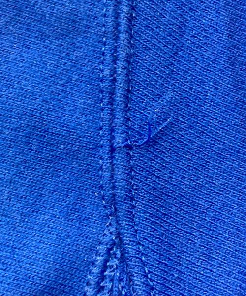 Champion REVERSE WEAVE（チャンピオン リバース ウィーブ）Champion REVERSE WEAVE (チャンピオン リバース ウィーブ) The Almeda Club (ザアラメダクラブ) Box Logo Hoodie ネイビー サイズ:Lの古着・服飾アイテム