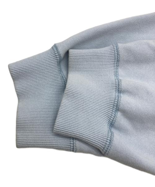 TWELVE PERCENT（トゥエレブパーセント）TWELVE PERCENT (トゥエレブパーセント) プリントスウェット スカイブルー サイズ:Lの古着・服飾アイテム