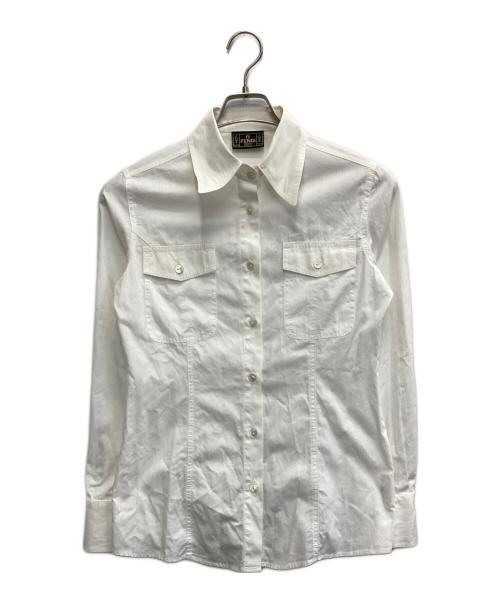 FENDI（フェンディ）FENDI (フェンディ) シャツ ホワイト サイズ:SIZE　42の古着・服飾アイテム