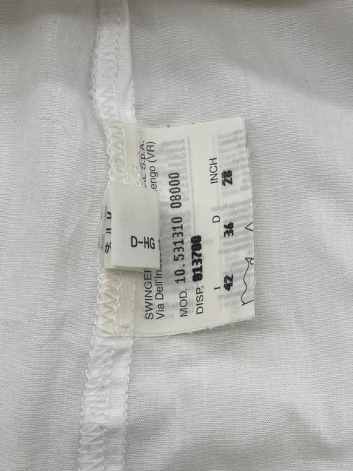 FENDI（フェンディ）FENDI (フェンディ) シャツ ホワイト サイズ:SIZE　42の古着・服飾アイテム