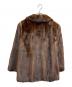 SAFURON (サフロン) ミンクファージャケット ブラウン サイズ:13：6000円