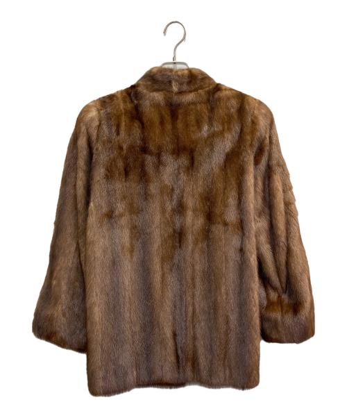 SAGA MINK（サガミンク）SAGA MINK (サガミンク) ミンクファーコート ブラウン サイズ:11の古着・服飾アイテム