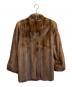 SAGA MINK (サガミンク) ミンクファーコート ブラウン サイズ:11：8000円
