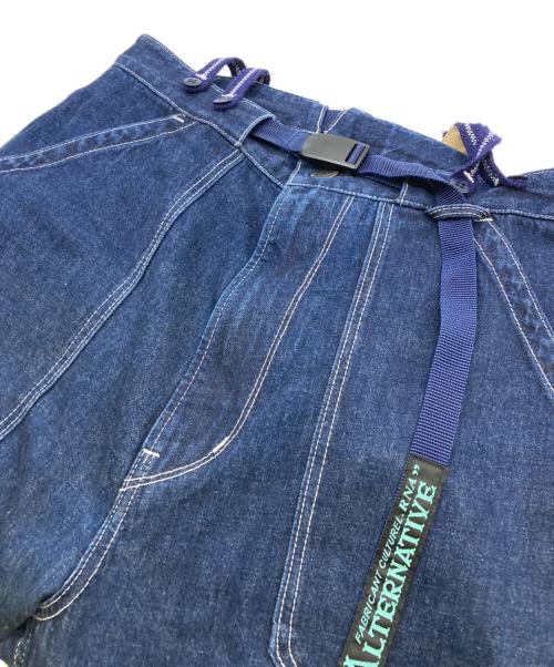 RNA（アールエヌエー）RNA (アールエヌエー) フレンチワークサスペンダーパンツ ネイビー サイズ:Sの古着・服飾アイテム