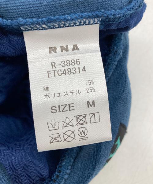 RNA（アールエヌエー）RNA (アールエヌエー) ガレージベロアパンツ ネイビー サイズ:Mの古着・服飾アイテム