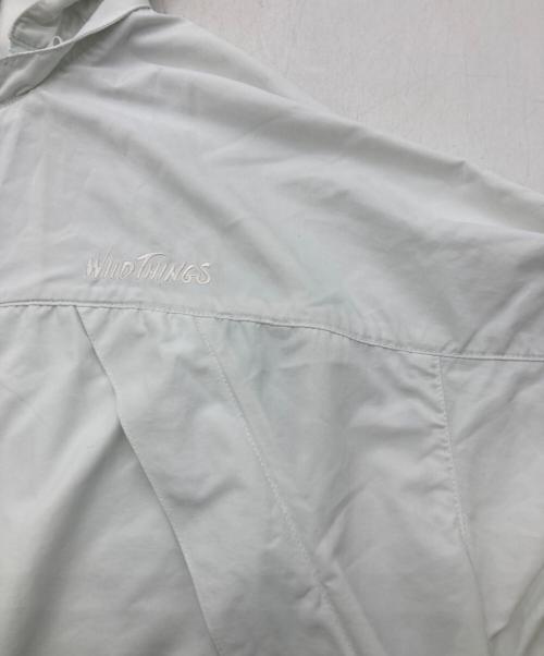 WILD THINGS（ワイルドシングス）WILD THINGS (ワイルドシングス) ナイロンジャケット ホワイト サイズ:Mの古着・服飾アイテム