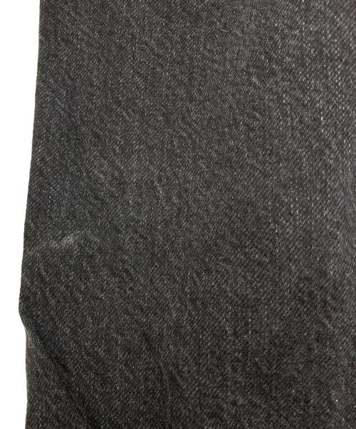 upper hights（アッパーハイツ）upper hights (アッパーハイツ) THE COLIN ハイライズストレートベイカーパンツ ブラック サイズ:25の古着・服飾アイテム