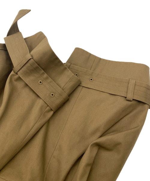 anuans（アニュアンス）anuans (アニュアンス) 25SS　ハーフオーバートレンチコート ブラウン サイズ:Sの古着・服飾アイテム