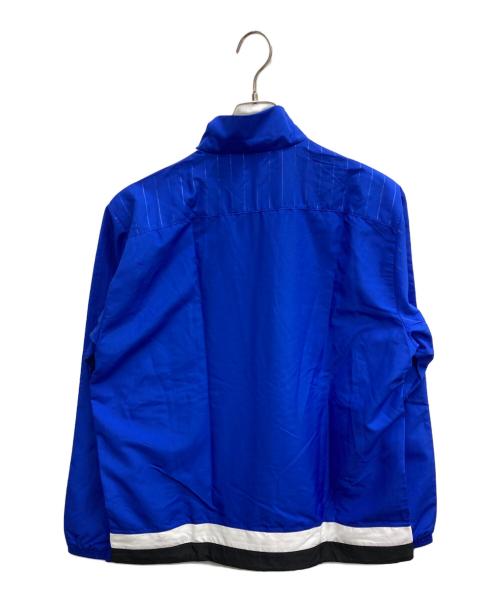 adidas（アディダス）adidas (アディダス) ３ラインジップジャケット ブルー サイズ:XOの古着・服飾アイテム