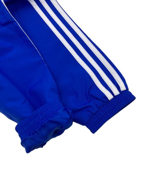 adidas（アディダス）adidas (アディダス) ３ラインジップジャケット ブルー サイズ:XOの古着・服飾アイテム