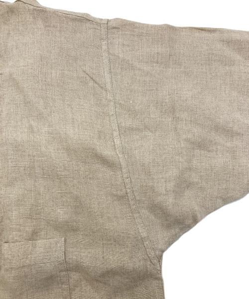 GIVENCHY（ジバンシィ）GIVENCHY (ジバンシィ) 70ｓ半袖リネンシャツ ベージュ サイズ:Sの古着・服飾アイテム