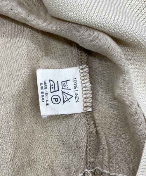 GIVENCHY（ジバンシィ）GIVENCHY (ジバンシィ) 70ｓ半袖リネンシャツ ベージュ サイズ:Sの古着・服飾アイテム