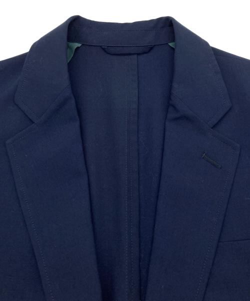 LACOSTE（ラコステ）LACOSTE (ラコステ) 撥水テーラードジャケット ネイビー サイズ:FR 48の古着・服飾アイテム