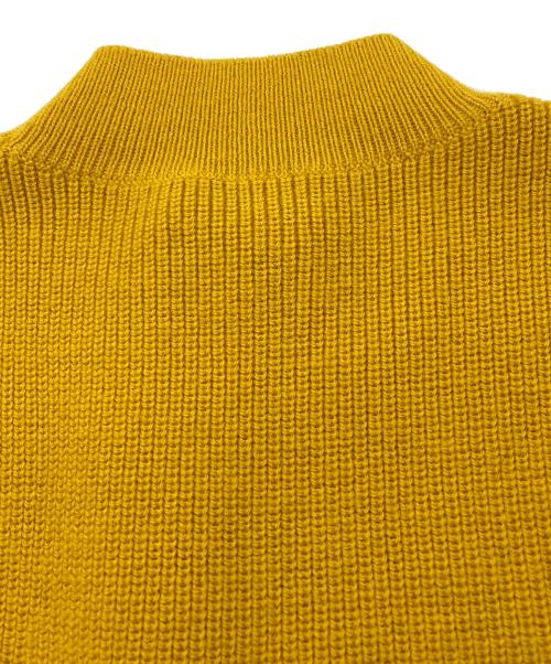 Aime Leon Dore（エメ レオン ドレ）Aime Leon Dore (エメ レオン ドレ) モックネックニット マスタード サイズ:XLの古着・服飾アイテム