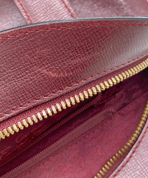 Cartier（カルティエ）Cartier (カルティエ) ハンドバッグ/マストライン ボルドーの古着・服飾アイテム