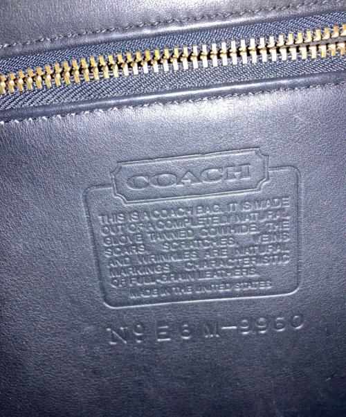 COACH（コーチ）COACH (コーチ) レザーリュック/OLD ブラックの古着・服飾アイテム