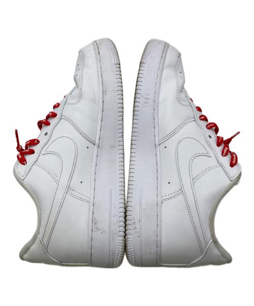NIKE（ナイキ）NIKE (ナイキ) Supreme (シュプリーム) Nike Air Force 1 Low ホワイト サイズ:28の古着・服飾アイテム
