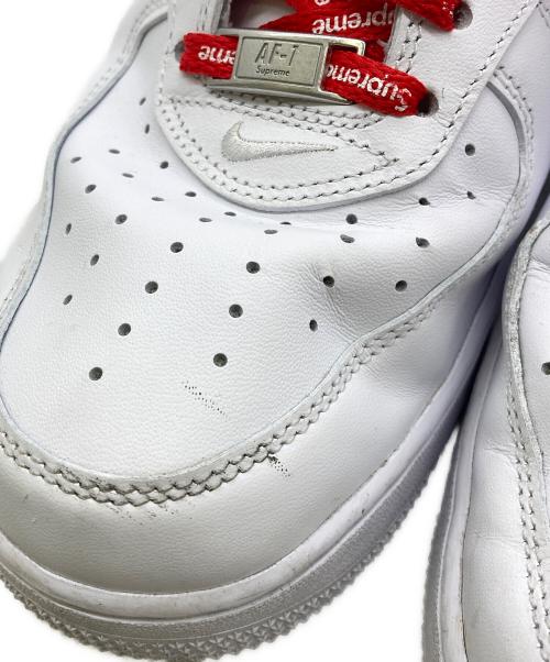 NIKE（ナイキ）NIKE (ナイキ) Supreme (シュプリーム) Nike Air Force 1 Low ホワイト サイズ:28の古着・服飾アイテム