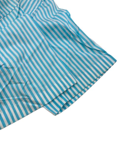 COMME des GARCONS HOMME DEUX（コムデギャルソン オム ドゥ）COMME des GARCONS HOMME DEUX (コムデギャルソン オム ドゥ) ストライプシャツ ブルー サイズ:Sの古着・服飾アイテム