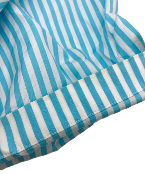 COMME des GARCONS HOMME DEUX（コムデギャルソン オム ドゥ）COMME des GARCONS HOMME DEUX (コムデギャルソン オム ドゥ) ストライプシャツ ブルー サイズ:Sの古着・服飾アイテム