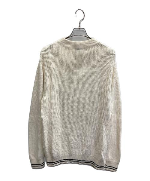 FRED PERRY（フレッドペリー）FRED PERRY (フレッドペリー) MOCK NECK SWEATER ベージュ サイズ:Mの古着・服飾アイテム