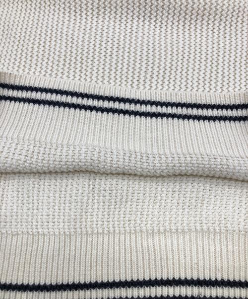 FRED PERRY（フレッドペリー）FRED PERRY (フレッドペリー) MOCK NECK SWEATER ベージュ サイズ:Mの古着・服飾アイテム