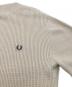 中古・古着 FRED PERRY (フレッドペリー) MOCK NECK SWEATER ベージュ サイズ:M：5000円
