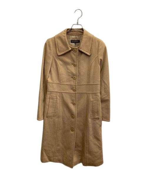 MOGA（モガ）MOGA (モガ) カシミヤコート ベージュ サイズ:2の古着・服飾アイテム