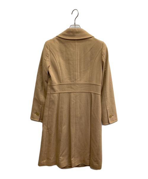 MOGA（モガ）MOGA (モガ) カシミヤコート ベージュ サイズ:2の古着・服飾アイテム