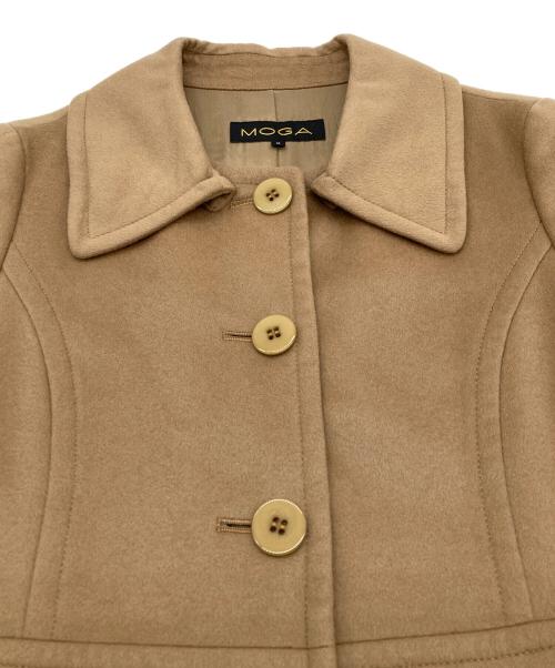 MOGA（モガ）MOGA (モガ) カシミヤコート ベージュ サイズ:2の古着・服飾アイテム