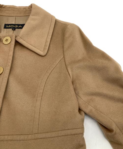 MOGA（モガ）MOGA (モガ) カシミヤコート ベージュ サイズ:2の古着・服飾アイテム