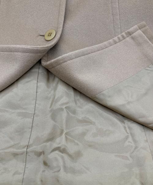 MOGA（モガ）MOGA (モガ) カシミヤコート ベージュ サイズ:2の古着・服飾アイテム