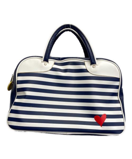 Ron Herman（ロンハーマン）Ron Herman (ロンハーマン) スマイルボストンバッグ ネイビーの古着・服飾アイテム