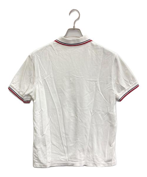 PRADA（プラダ）PRADA (プラダ) ポロシャツ ホワイト サイズ:Lの古着・服飾アイテム