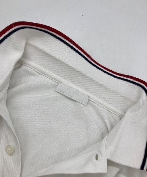 PRADA（プラダ）PRADA (プラダ) ポロシャツ ホワイト サイズ:Lの古着・服飾アイテム